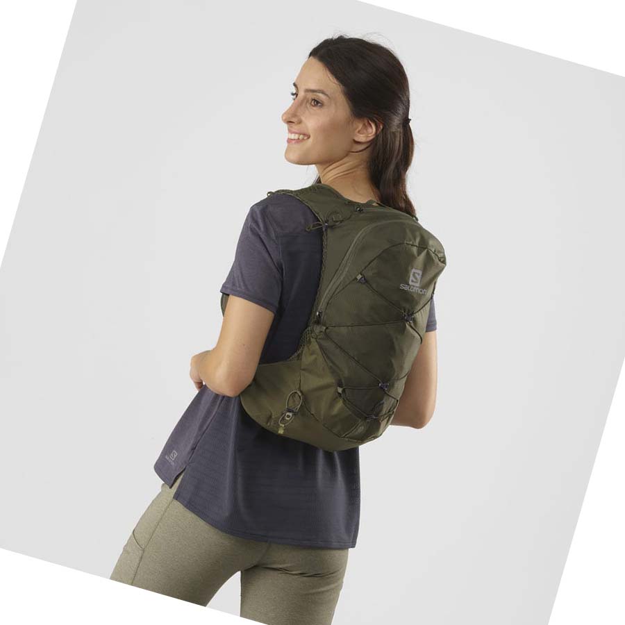 Mochilas Salomon XT 10 Mujer Verde Oliva | MX 2239FDN